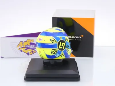 Preview: Spark 5HF075 # Helm Formel 1 Team McLaren F1 " Lando Norris #4 2022 " 1:5
