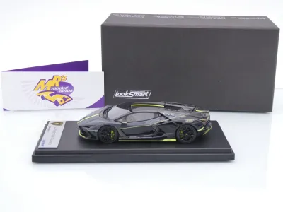 Preview: Look Smart LS543K # Lamborghini Revuelto #63 2024 " Grigio Telesto  Verde " 1:43