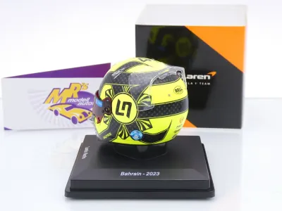 Preview: Spark 5HF091 # Helm Formel 1 Team McLaren " Lando Norris - Bahrain GP 2023 " 1:5