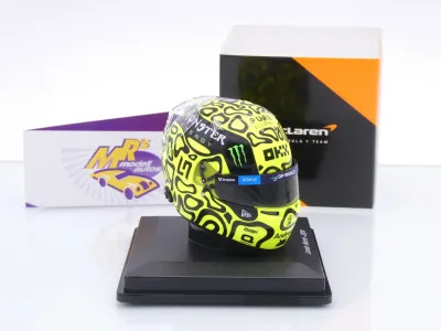 Preview: Spark 5HF141 # Helm Formel 1 Team McLaren " Lando Norris #4 / Monster 2024 " 1:5
