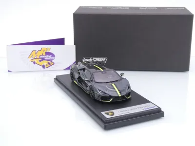 Preview: Look Smart LS543K # Lamborghini Revuelto #63 2024 " Grigio Telesto  Verde " 1:43