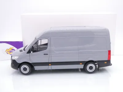 Preview: Norev 183042 # Mercedes-Benz Sprinter Kastenwagen Baujahr 2018 "  grau " 1:18