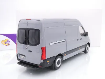 Preview: Norev 183042 # Mercedes-Benz Sprinter Kastenwagen Baujahr 2018 "  grau " 1:18
