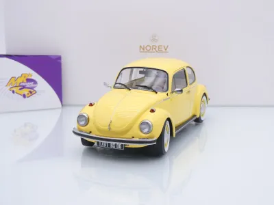Norev 188675 # Volkswagen VW Käfer 1303 Baujahr 1973 " Pastell Gelb " 1:18