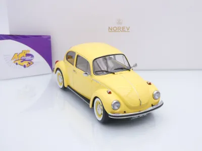 Norev 188675 # Volkswagen VW Käfer 1303 Baujahr 1973 " Pastell Gelb " 1:18