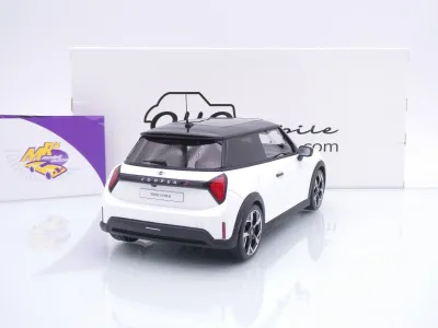 Preview: Ottomobile OT1245 # MINI Cooper S Baujahr 2025 " Nanuq White Metallic " 1:18