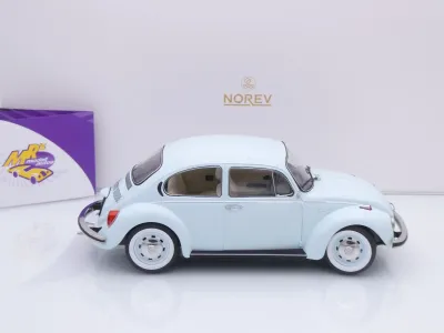 Preview: Norev 188676 # Volkswagen VW Käfer 1303 Baujahr 1973 " Pastell Blau " 1:18