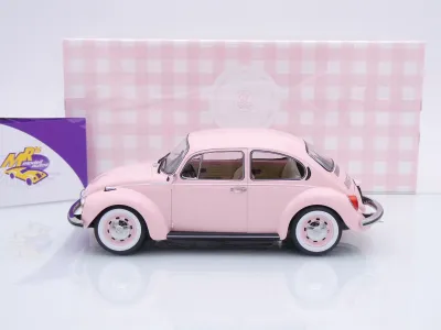 Preview: Norev 188677 # Volkswagen VW Käfer 1303 Baujahr 1973 " Pastell Pink " 1:18