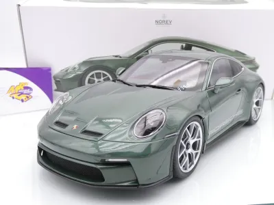 Preview: Norev 127552 # Porsche 911 (992) S/T Baujahr 2023 " Malachitgrünmetallic " 1:12