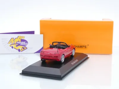Preview: Maxichamps 940121930 # Fiat Barchetta Cabrio Baujahr 1995 " Fiatrot " 1:43