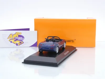 Preview: Maxichamps 940121932 # Fiat Barchetta Cabrio Baujahr 1995 " dunkelblaumetallic " 1:43