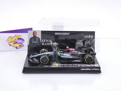 Preview: Minichamps 410242444 # Mercedes-AMG W15 E F1 Abu Dhabi GP 2025 " Lewis Hamilton " 1:43