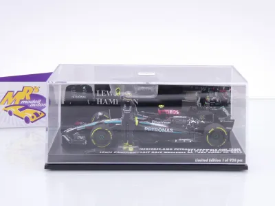 Preview: Minichamps 410242444 # Mercedes-AMG W15 E F1 Abu Dhabi GP 2025 " Lewis Hamilton " 1:43