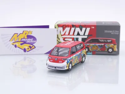 TSM MINI GT MGT01209-L # Volkswagen VW ID. Buzz Baujahr 2025 LHD " Mizu Design " 1:64