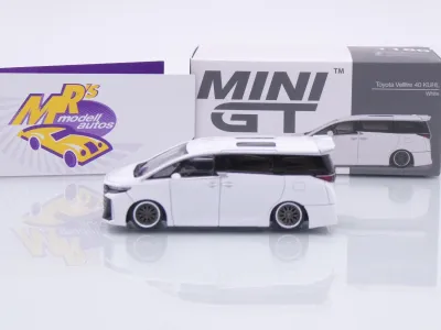 Preview: TSM MINI GT MGT01180-L # Toyota Alphard 40 KUHL Van Baujahr 2025 LHD " weißmetallic " 1:64