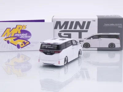 Preview: TSM MINI GT MGT01180-L # Toyota Alphard 40 KUHL Van Baujahr 2025 LHD " weißmetallic " 1:64