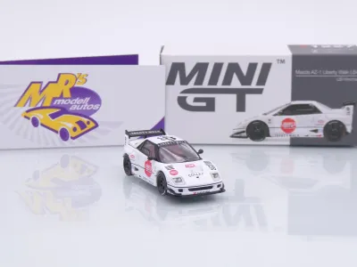 Preview: TSM MINI GT MGT01227-R # Mazda AZ-1 LB40 Liberty Walk Baujahr 2025 " LB-Hinomaru " 1:64