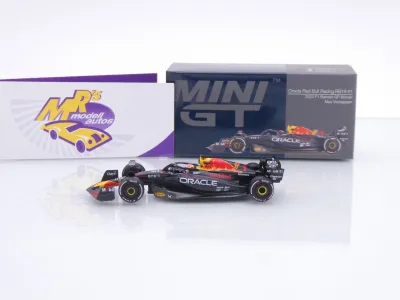 Preview: TSM Mini GT MGT00724-L # Red Bull RB19 Formel 1 #1 Bahrain GP 2023 " Max Verstappen " 1:64