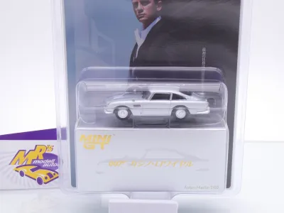 Preview: TSM MINI GT MGT00909-007J # Aston Martin DB5 " James Bond - Casino Japan Version " 1:64