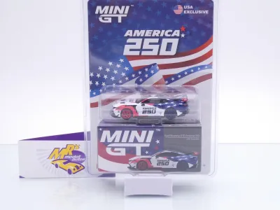 TSM MINI GT MGT01301-BL # Ford Mustang GTD LHD " 250 Jahre America - USA Exklusiv " 1:64