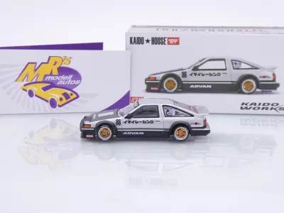 Preview: TSM MINI GT KHMG218 # Toyota AE86 Sprinter Trueno " Kaido House Street V2 " 1:64