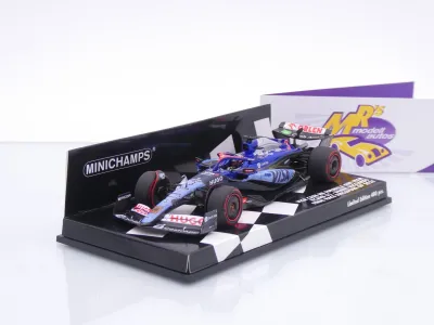 Minichamps 417241803 # Visa Cash App VCARB 01 F1 Singapure 2025 " Daniel Ricciardo " 1:43