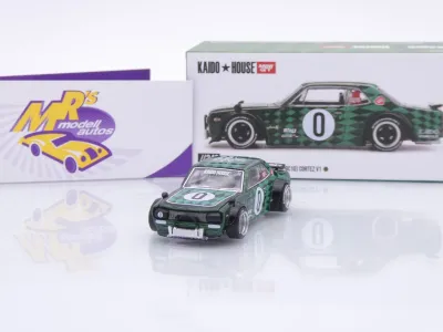 TSM MINI GT KHMG249 # Nissan Skyline 2000 GT-R " Kaido House / Cortez V1 " 1:64