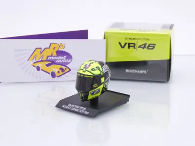 Minichamps 315130076 # AGV Fahrerhelm MotoGP Test 2013 " Valentino Rossi " 1:10