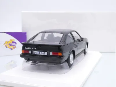 Preview: Norev 183317 # Opel Manta B CC GT/E Baujahr 1982 " schwarz " 1:18 nur 200 Stück
