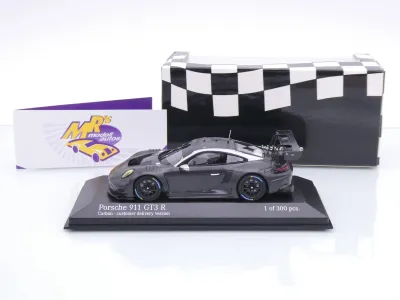 Preview: Minichamps 410246000 # Porsche 911 992 GT3 R Baujahr 2022 " Carbon Fiber " 1:43