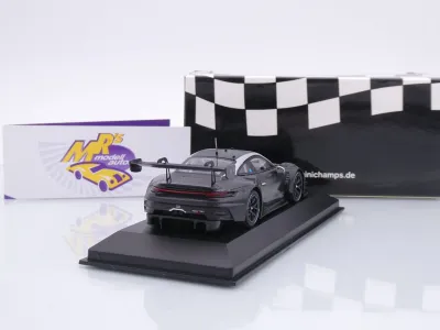 Preview: Minichamps 410246000 # Porsche 911 992 GT3 R Baujahr 2022 " Carbon Fiber " 1:43