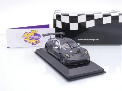 Preview: Minichamps 410246000 # Porsche 911 992 GT3 R Baujahr 2022 " Carbon Fiber " 1:43