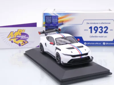 Preview: Solido S4318303 # Ford Mustang GTD Baujahr 2025 weiß " Spirit of America " 1:43