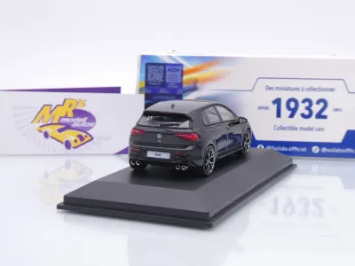 Preview: Solido S4311803 # Volkswagen VW Golf R Baujahr 2023 " schwarzmetallic " 1:43