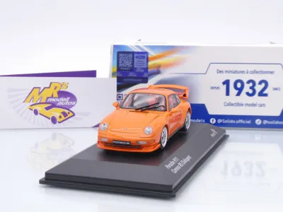 Solido S4313806 # Porsche 911 (993) Carrera RS Clubsport Baujahr 1995 " orange " 1:43