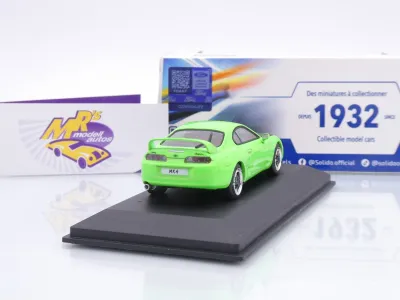 Preview: Solido S4314008 # Toyota Supra MK IV 2JZ Baujahr 2001 " Neongrün Custom " 1:43
