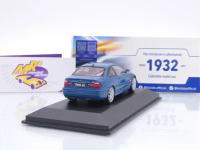 Preview: Solido S4318601 # BMW M3 E46 Coupe Baujahr 2000 " Laguna Seca Blue " 1:43