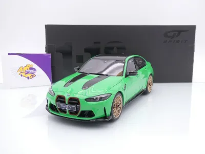 GT Spirit GT976 # BMW M3 CS Baujahr 2025 " Signalgrün-Carbon " 1:18