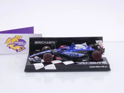 Preview: Minichamps 417241803 # Visa Cash App VCARB 01 F1 Singapure 2025 " Daniel Ricciardo " 1:43
