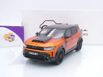 Ottomobile OT1316 # Dacia Duster Redust 4x2 Hybrid Baujahr 2025 " orangemetallic " 1:18
