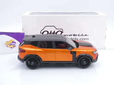 Preview: Ottomobile OT1316 # Dacia Duster Redust 4x2 Hybrid Baujahr 2025 " orangemetallic " 1:18