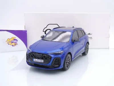Ottomobile OT1281 # Audi SQ5 TFSI Ultra Baujahr 2025 " dunkelblaumetallic " 1:18