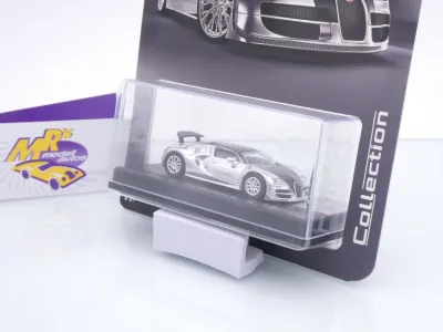Preview: Majorette 8505001030 # Bugatti Veyron 16.4 Super Sport Baujahr 2005 " Chrom " 1:64