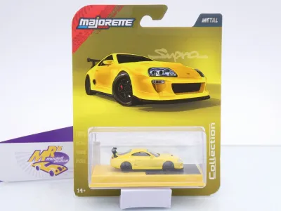 Majorette 8505001029 # Toyota Supra MK4 Baujahr 1995 " gelb " 1:64