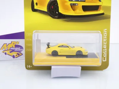 Preview: Majorette 8505001029 # Toyota Supra MK4 Baujahr 1995 " gelb " 1:64