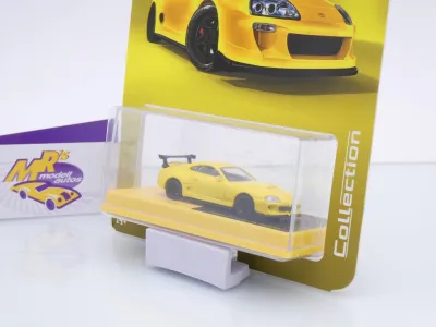 Preview: Majorette 8505001029 # Toyota Supra MK4 Baujahr 1995 " gelb " 1:64