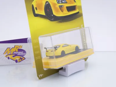 Preview: Majorette 8505001029 # Toyota Supra MK4 Baujahr 1995 " gelb " 1:64