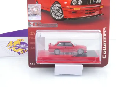 Preview: Majorette 8505001028 # BMW M3 E30 40th Anniversary Edition Baujahr 1986 " rot " 1:64