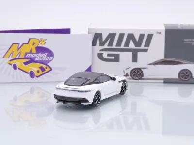 Preview: TSM MINI GT MGT01225-L # Aston Martin DBS Baujahr 2024 LHD " Stratus White / weiß " 1:64