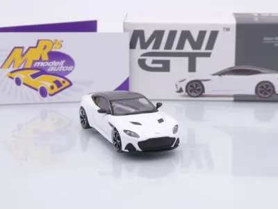Preview: TSM MINI GT MGT01225-L # Aston Martin DBS Baujahr 2024 LHD " Stratus White / weiß " 1:64